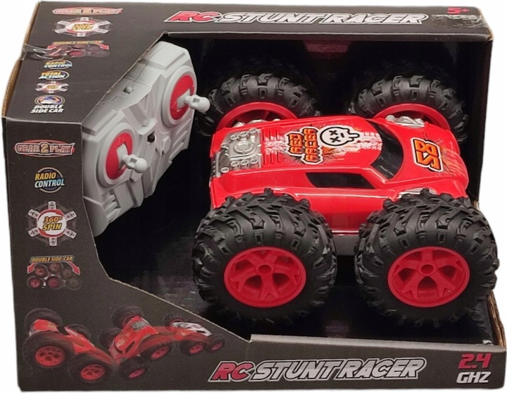 AUTO OBROTOWE 360 ZDALNIE STEROWANE 2,4Ghz ZABAWKA DLA DZIECKA NA PREZENT