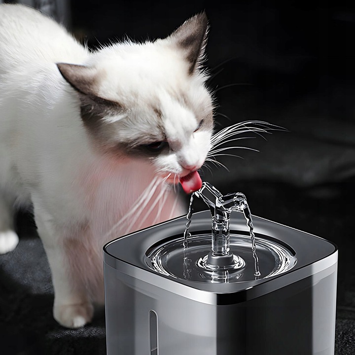 POIDEŁKO FONTANNA DLA KOTA PSA MISKA AUTOMATYCZNE POIDŁO + FILTR 2 LITRY