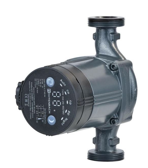 Pompa C.O EHI 25/40/180 – Energooszczędna, Solidna, 3 prędkości pracy!