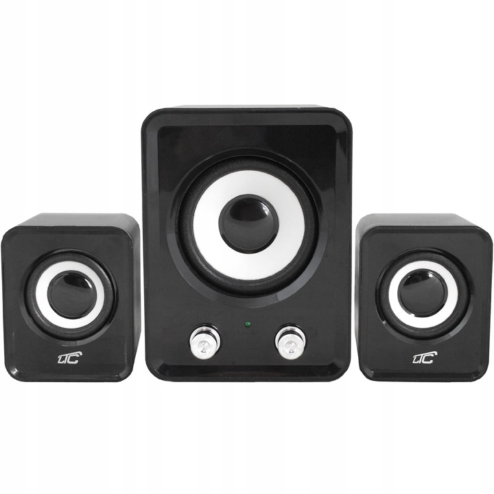 MOCNE GŁOŚNIKI KOMPUTEROWE 2.1 USB SUBWOOFER