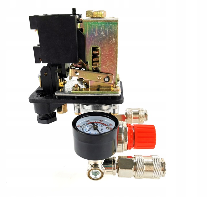 WYŁĄCZNIK CIŚNIENIOWY 12BAR 1/2 CAL DO KOMPRESORA 3FAZOWY 400V PRESOSTAT