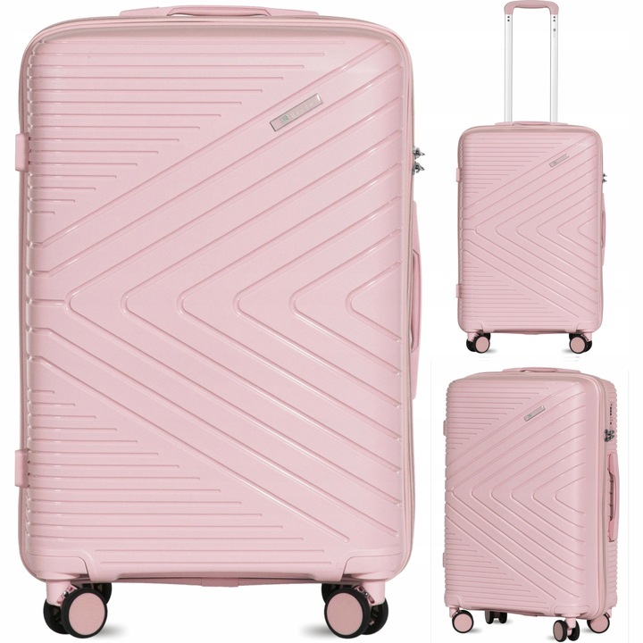 WALIZKA PP BLOOM XXL " 28 " DUŻA 97L NA KÓŁKACH TWARDA MOCNA