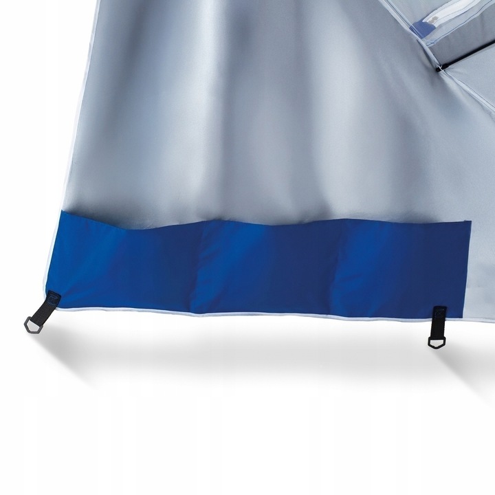 PARASOL PLAŻOWY Ogrodowy z POKROWCEM Niebieski DUŻY Tadar Deluxe XL 240 cm