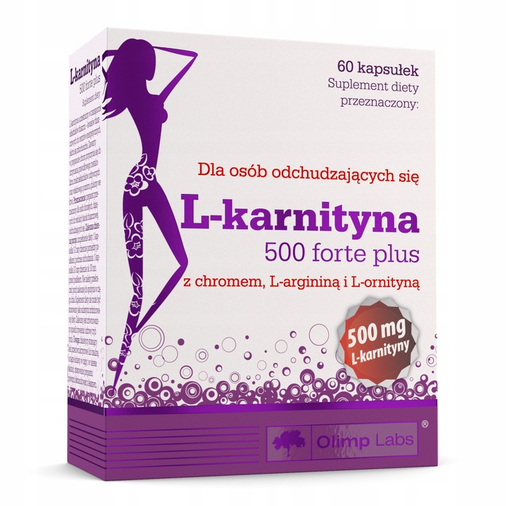 OLIMP L-KARNITYNA 500 FORTE 60k SPALACZ TŁUSZCZU