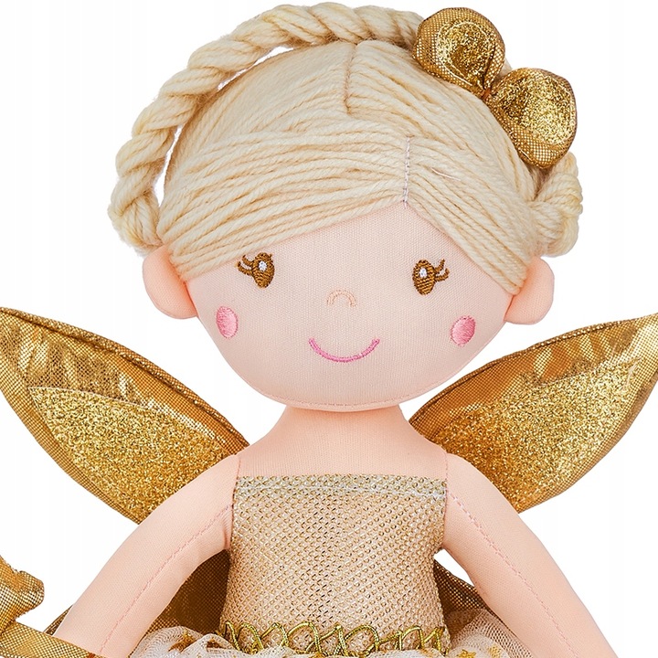 SMILY PLAY Lalka szmacianka wróżka bobas złota