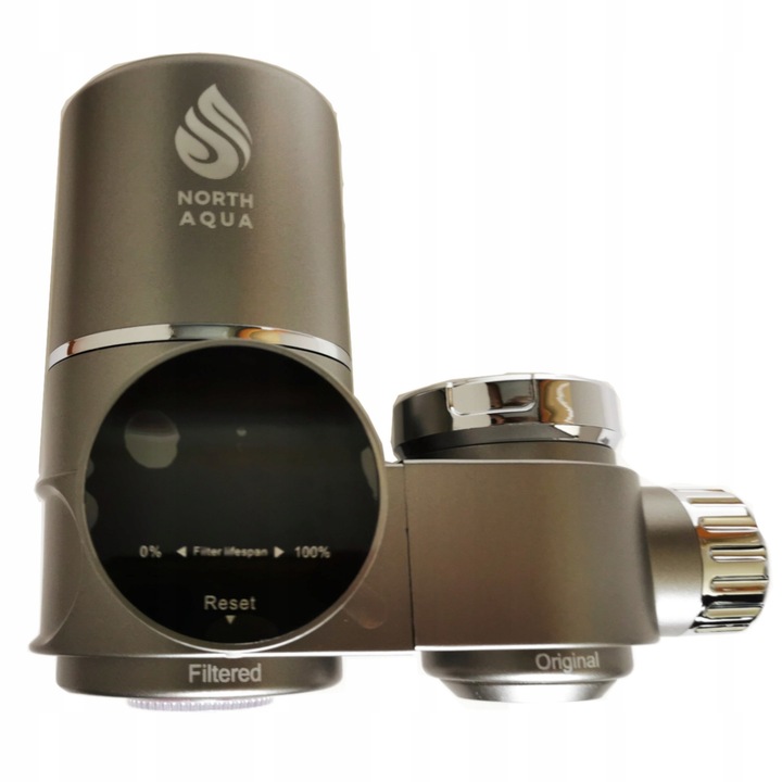 SYSTEM FILTRACJI WODY ELEKTRONICZNY KRAN OCZYSZCZACZ WODY FILTR WODY