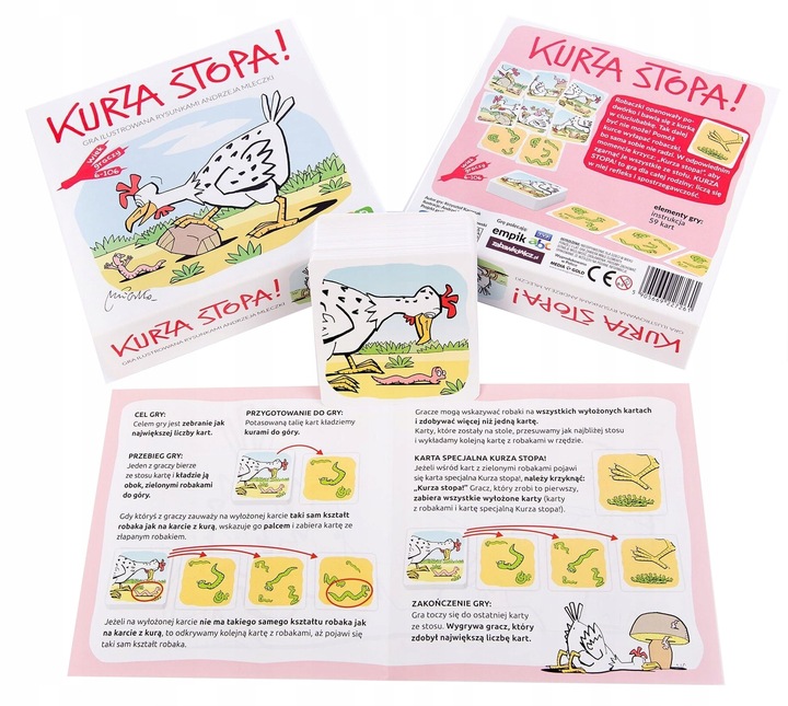 Gra karciana MDR Kurza stopa! MDR227261