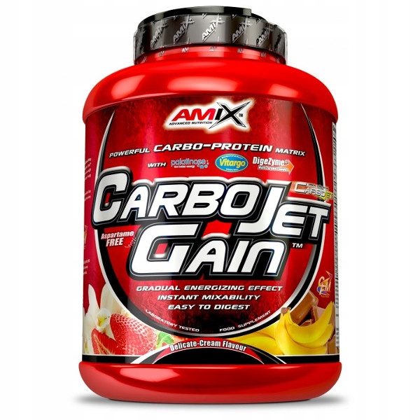 Amix CarboJet Gain 1000g masówka mass gainer mutant MEGA jakość białko WPC