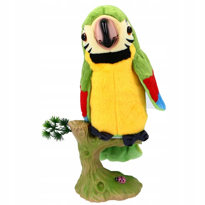 INTERAKTYWNA GADAJĄCA PAPUGA TAŃCZY POWTARZA