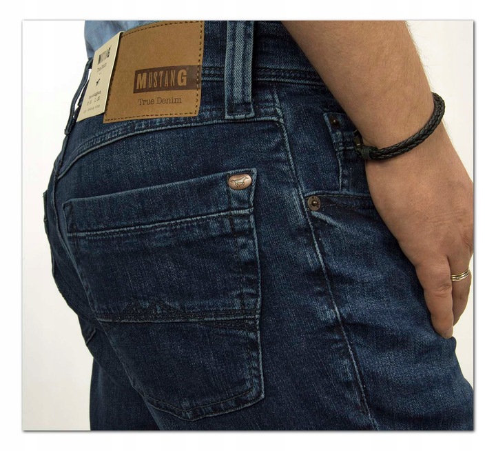 Mustang Washington Blue 883 spodnie jeansy W32 L32