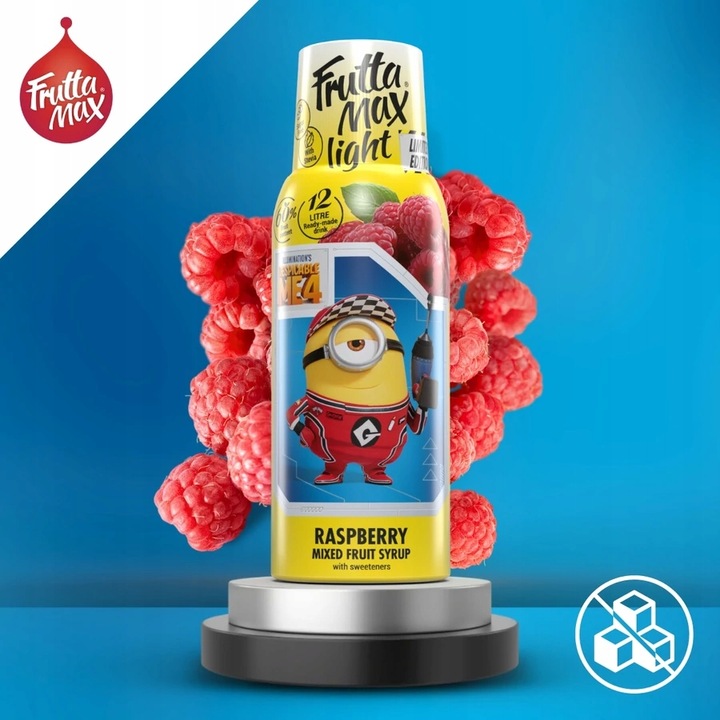 Fruttamax A zestaw 4 syropów do SodaStream w wersji Light 4x500ml