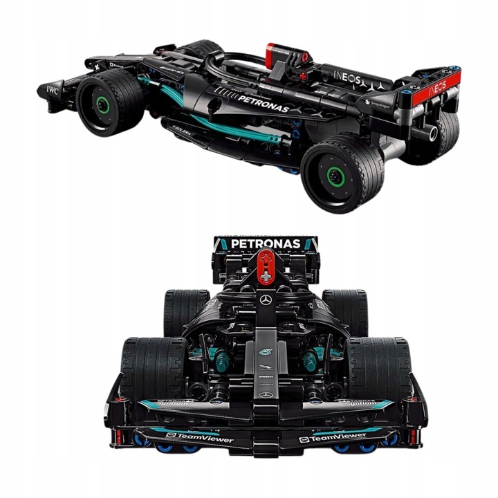 Super wyścigówka KLOCKI LEGO TECHNICZNE samochód Pull-Back AMG F1 240el.