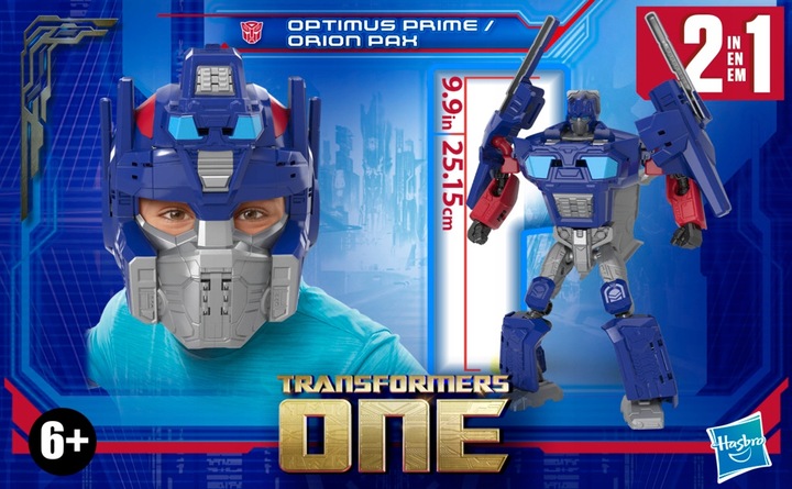 Transformers Maska Figurka Optimus Prime 2w1 transformująca Hasbro F9182