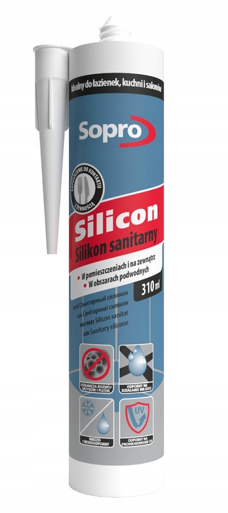 Silikon Sanitarny Sopro 27 Pergamon 310 ml