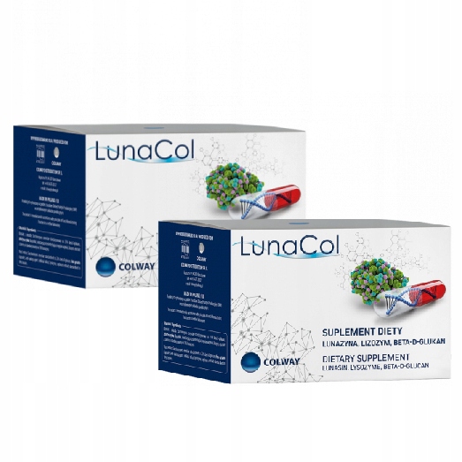 2x LunaCol COLWAY - Lunazyna Beta-D-Glukan Lizozym Colway