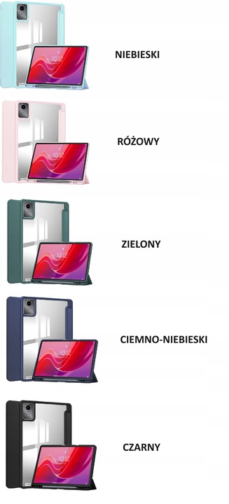 ETUI CLEAR PENCIL do LENOVO TAB M11 10.95" 11" TB330FU TB330XU TB331FC