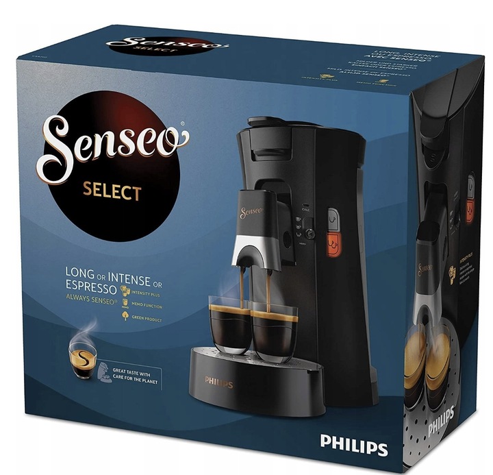 AUTOMATYCZNY EKSPRES CIŚNIENIOWY PHILIPS SENSEO CSA230 CZARNY NOWY MODEL