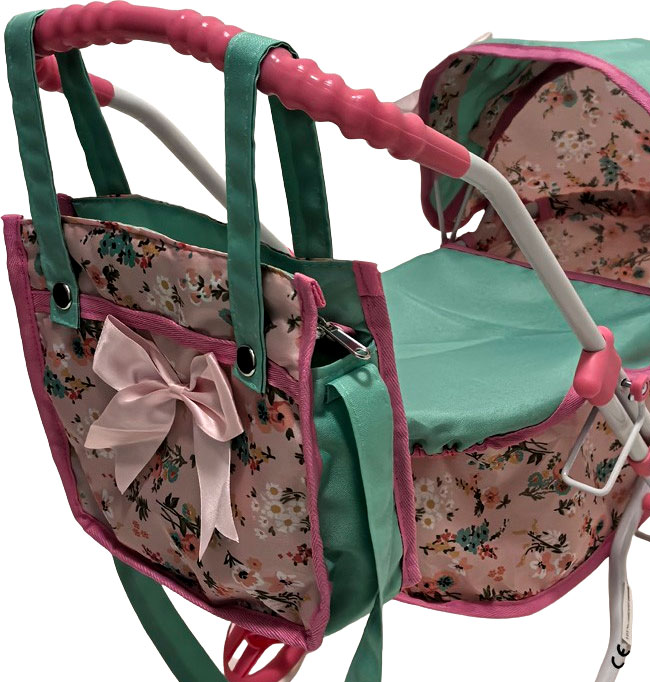 WÓZEK WÓZECZEK DLA LALEK GŁĘBOKI GONDOLA + TORBA