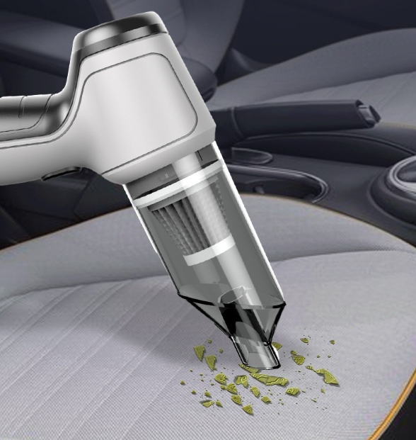 BEZPRZEWODOWY WYDAJNY RĘCZNY ODKURZACZ SAMOCHODOWY 120W 9000PA ŁADOWANY