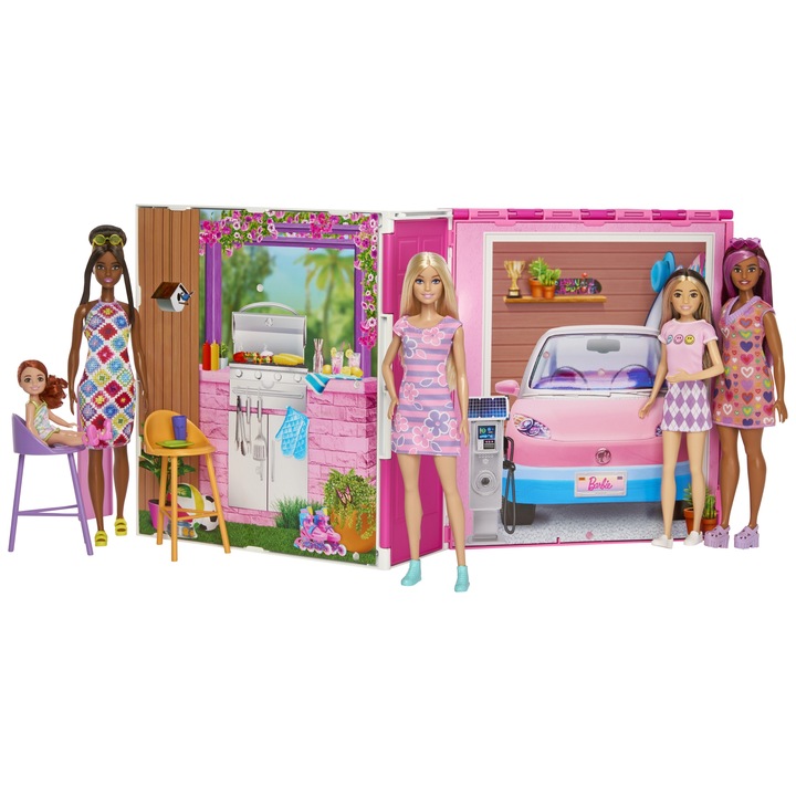 BARBIE DOMEK Dla Lalek Zestaw Do Zabawy