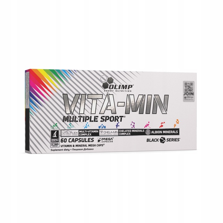 OLIMP WITAMINY VITA-MIN MULTIPLE SPORT 240k MINERAŁY MAGNEZ WITAMINA D CYNK