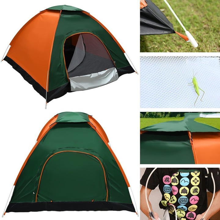 Automatyczny namiot kempingowy Pop-up 3-4 osobowy