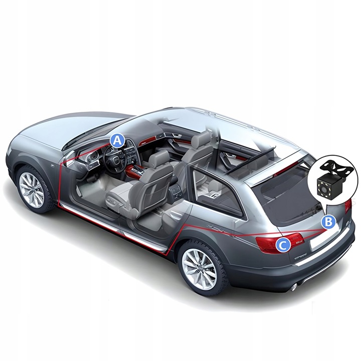 WIDEOREJESTRATOR SAMOCHODOWY KAMERA COFANIA FULLHD