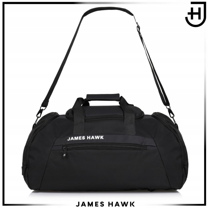 Torba sportowa podróżna męska Plecak 2w1 Treningowa wodoodporna James Hawk