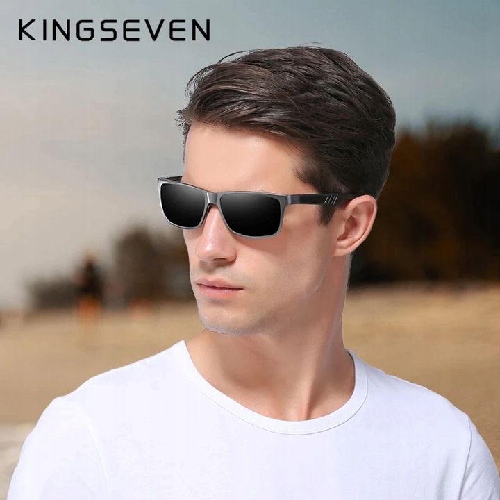 Okulary przeciwsłoneczne KINGSEVEN AVIATOR PILOTKI