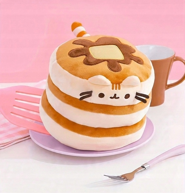 MASKOTKA KOT PLUSZOWY PODUSZKA NALEŚNIK PLUSZAK PUSHIN PRZYTULANKA KOTEK