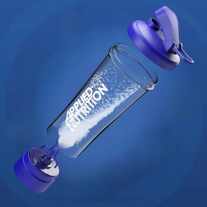 SHAKER ELEKTRYCZNY DO BIAŁKA ODŻYWEK DRINK WODY BIDON SZEJKER bez BPA 600ml