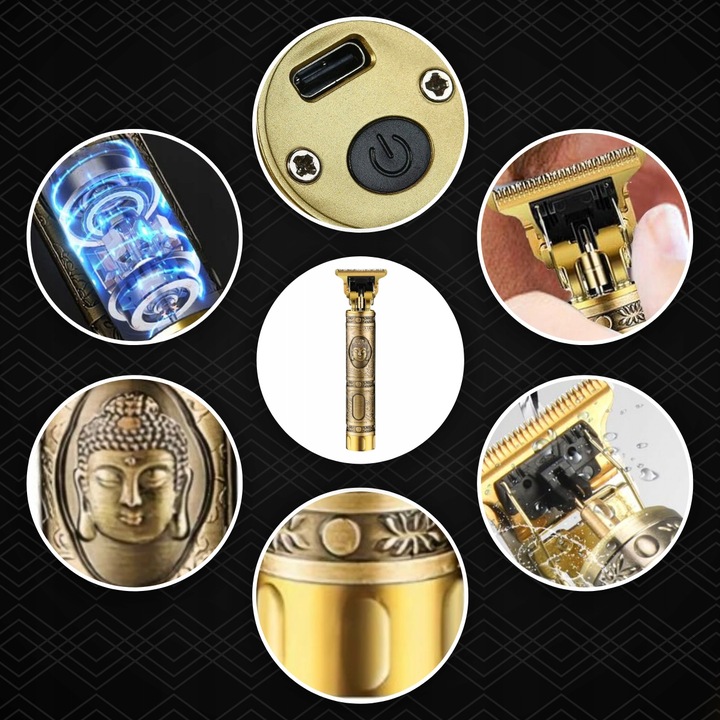 TRYMER MASZYNKA GOLARKA DO STRZYŻENIA GOLENIA BRODY WŁOSÓW ZAROSTU