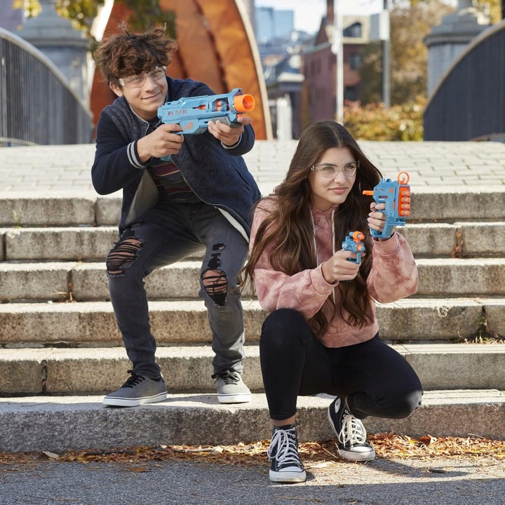 ZESTAW NERF ELITE 2.0 3 WYRZUTNIE PISTOLET KARABIN SHOTGUN I STRZAŁKI