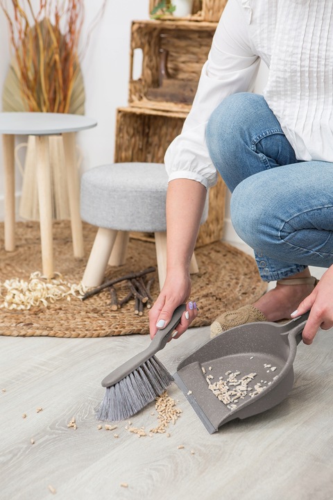 YORK zestaw ZMIOTKA szczotka SZUFELKA z gumą reSTART PRZYJAZNA ŚRODOWISKU