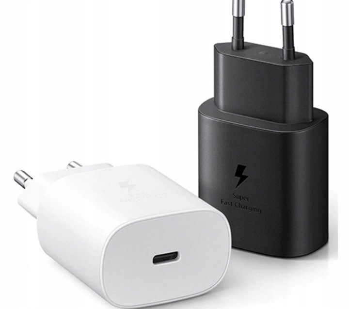 SZYBKA ŁADOWARKA 25W dla SAMSUNG S10 S20 S21 S22