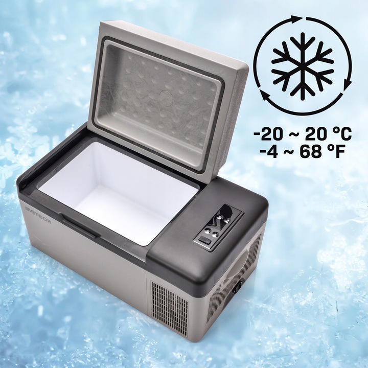 LODÓWKA KOMPRESOROWA TURYSTYCZNA SAMOCHODOWA NA RYBY PIKNIK METEOR C20 20l