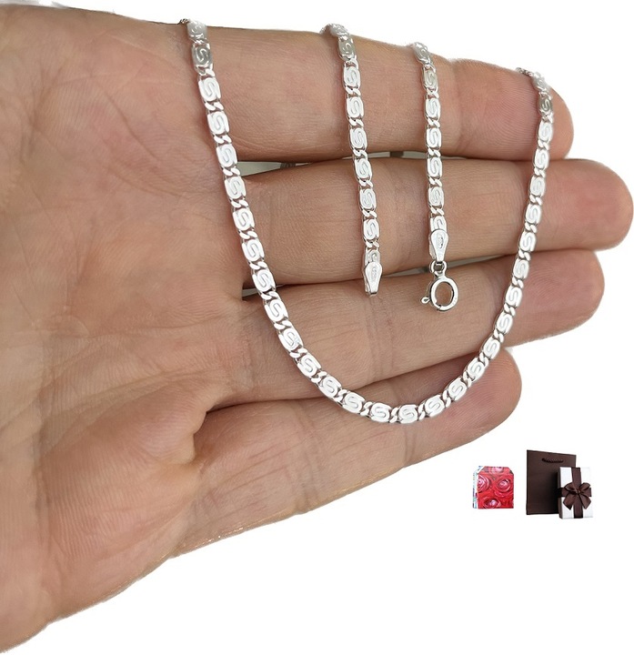 Łańcuszek srebrny 925 Naszyjnik DAMSKI (na PREZENT)