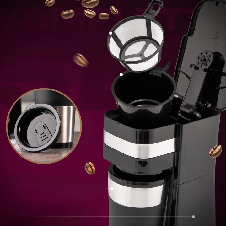 EKSPRES PRZELEWOWY CLATRONIC KA Z KUBKIEM TERMICZNYM NA WYNOS, DO AUTA