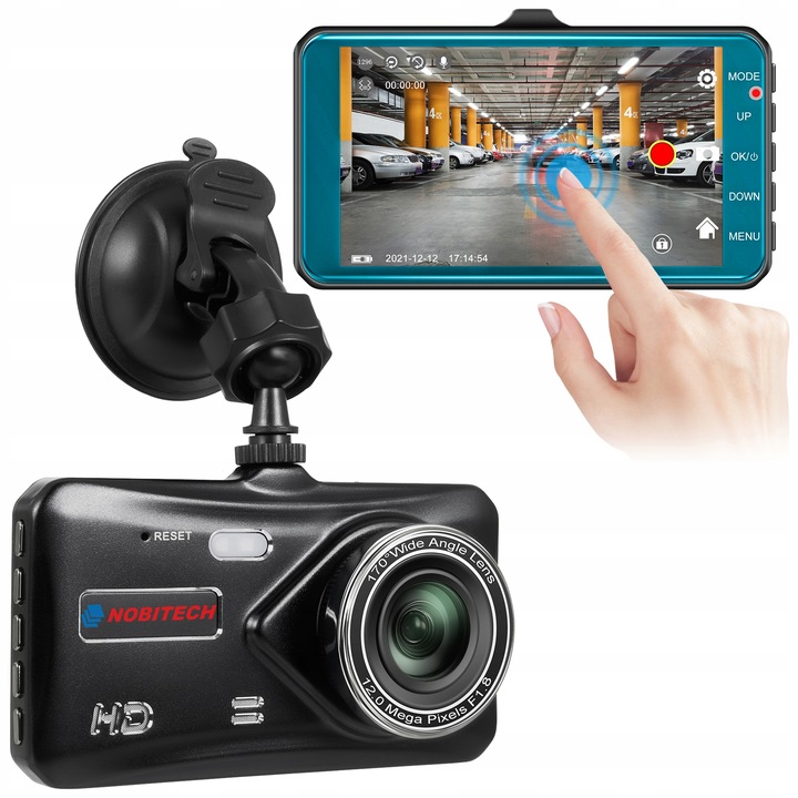 WIDEOREJESTRATOR JAZDY DOTYKOWY REJESTRATOR FULLHD
