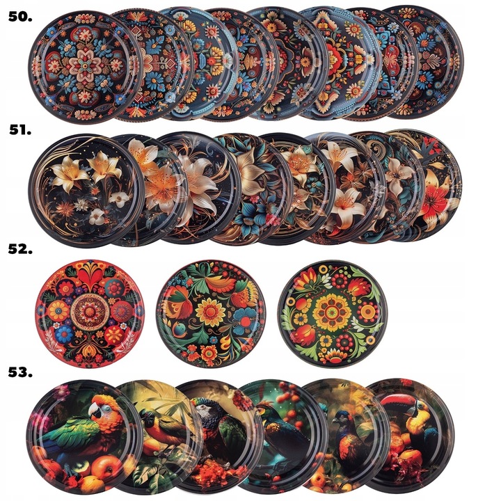 SŁOIK 720 ml SŁOIKI NA PRZETWORY MIÓD OGÓRKI WIECZKA ZAKRĘTKI 24 SZT FI 82