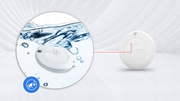 Lokalizator GPS MILI portfel podróżny z lokalizatorem MiTag APPLE IOS