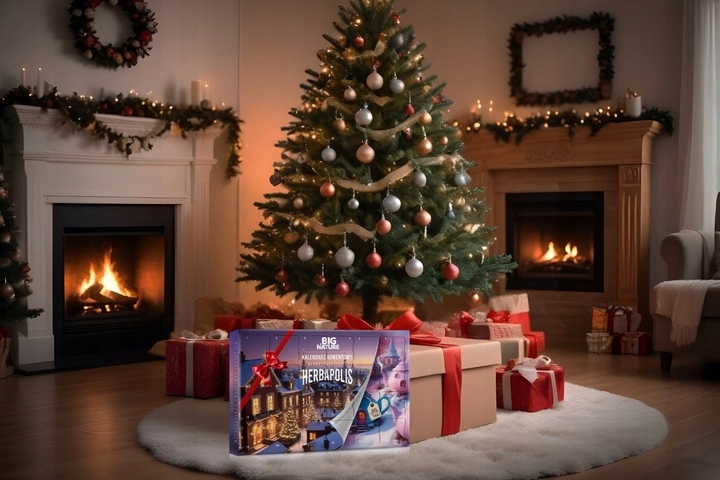 Big Nature Kalendarz adwentowy ze świeczkami sojowymi „AROMAPOLIS”