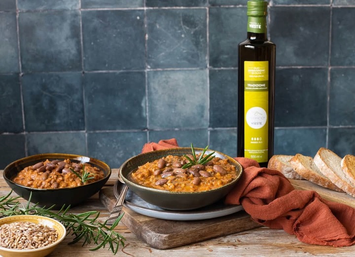 Oliwa z oliwek extra virgin Fratelli Vieste Tradicione 1l Włoska ŁAGODNA