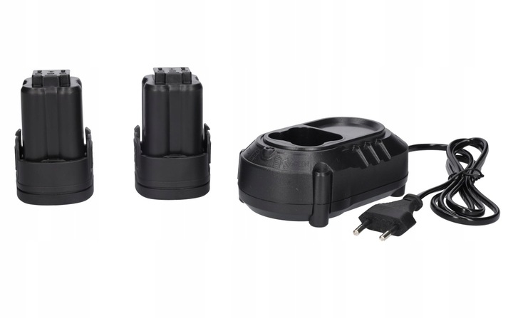 Wiertarko wkrętarka akumulatorowa 3/8" INVENTO zestaw akumulator 2 x 1,5Ah