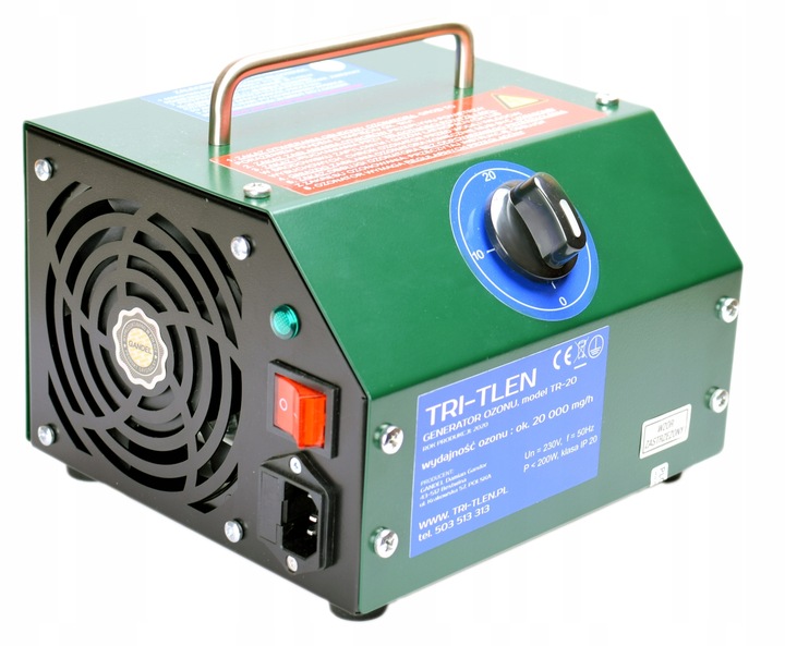 TRI-TLEN TR-20 GENERATOR OZONU 20 000 mg/h POLSKI