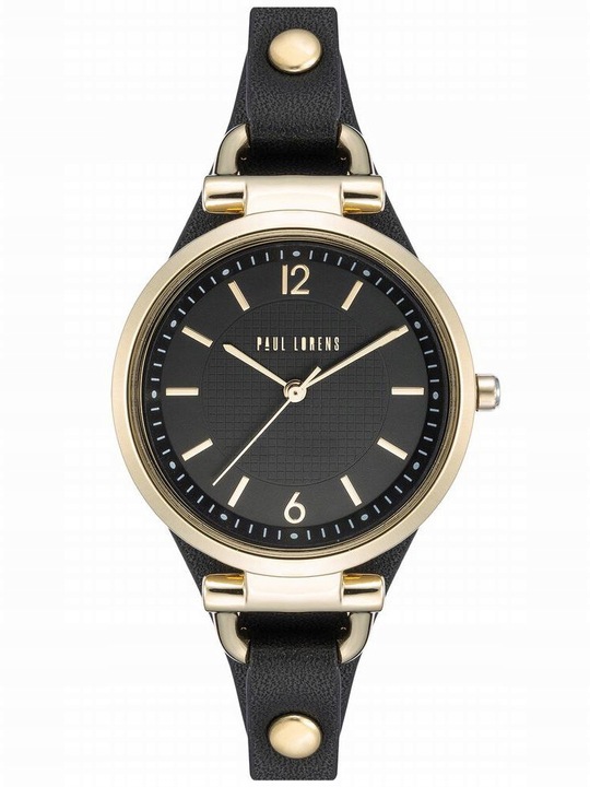 ZEGAREK DAMSKI PAUL LORENS PL3652 pasek skórzany + BOX + GRAWER