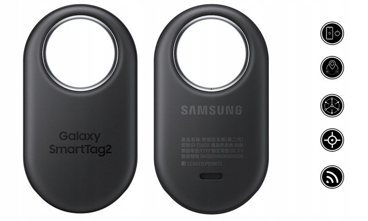 SAMSUNG LOKALIZATOR SmartTag2 BLUETOOTH FUNKCJA UWD UWB DO KLUCZY BRELOK