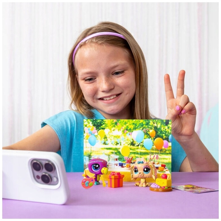 Littlest Pet Shop ZESTAW Garden Party + Wirtualny Kod FIGURKI i AKCESORIA