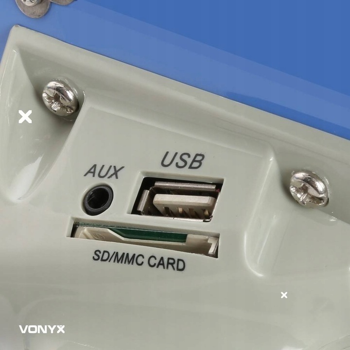 PROFESJONALNY Megafon 55W Vonyx USB/BT/AUX/MP3