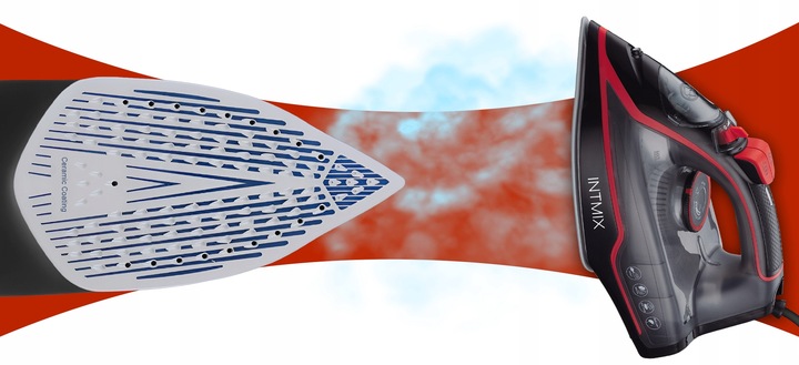 MOCNE ŻELAZKO PAROWE CERAMICZNE STRAŻAK 3000W 9w1 INNOWACJA ANTI-DRIP